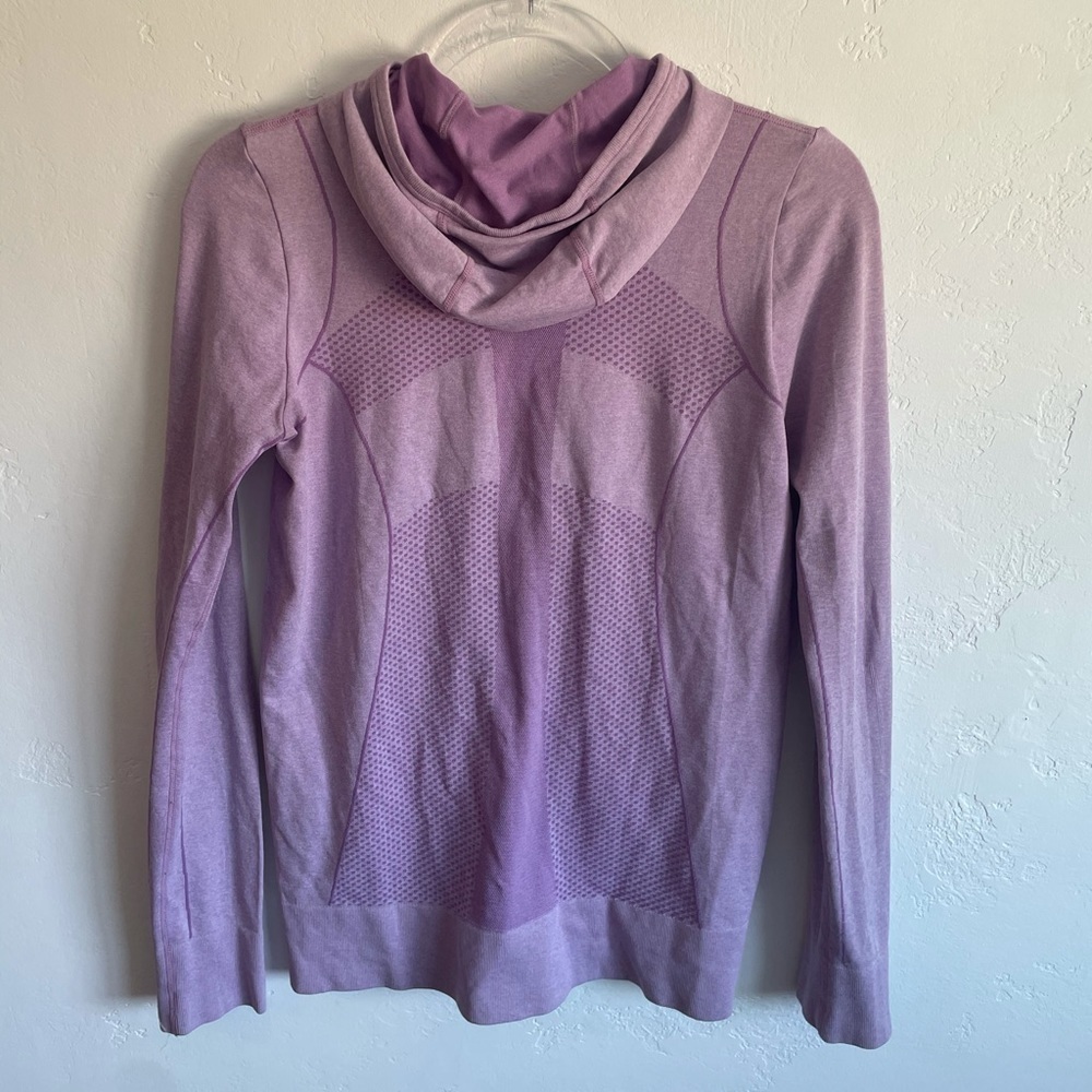 Zella zip up hoodie purple athletic top size small excellent condition - Picture 4 of 4